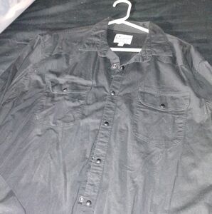 Lucky Brand Black Dress Shirt